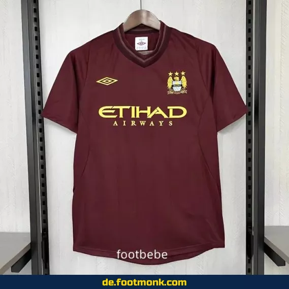 Manchester City Vintage Fußballtrikot 2012/2013 – Exterieur, Herren, Damen, Kinder, original, Retro, Fanartikel