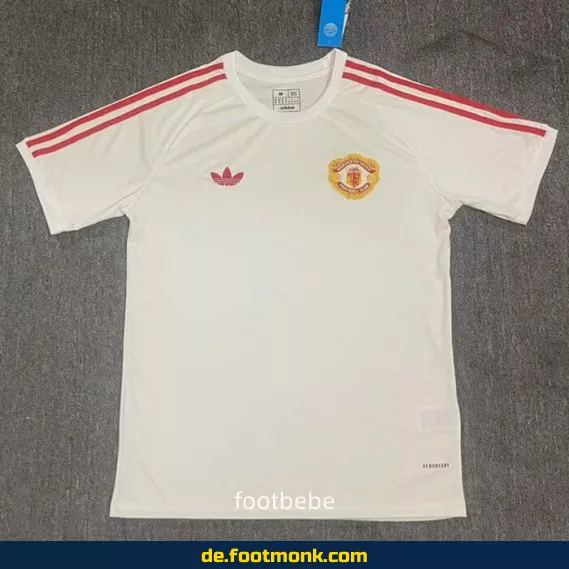Manchester United Heimtrikot 2024/2025 weiß – Authentisches Fußballtrikot Herren/Damen/Kinder | Nike Vereinstrikot | Fußballtrikot günstig online kaufen | Personalisierbar mit Nummer & Name