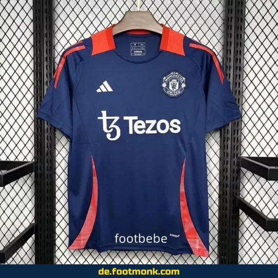 Manchester United Heimtrikot 2024/2025 – Royalblau | Authentisches Fußballtrikot Herren/Damen/Kinder | Nike Vereinstrikot | Fussballtrikots günstig online kaufen | Personalisierbar