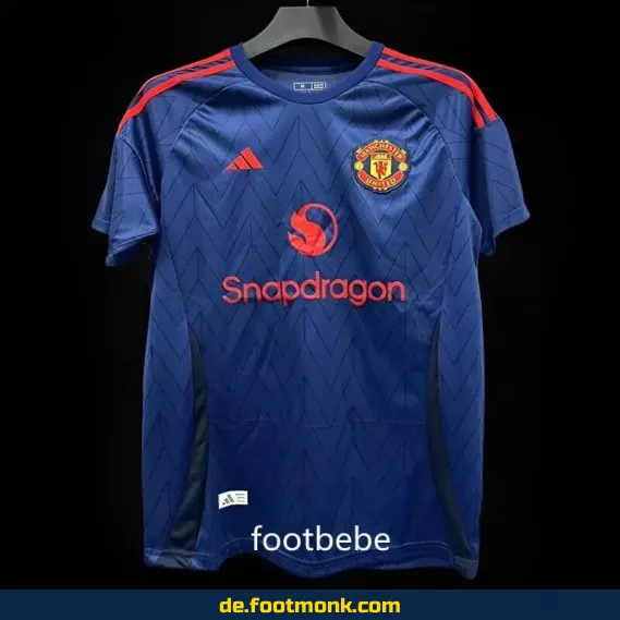 Manchester United Auswärtstrikot 2024/2025 – Blaues Fußballtrikot für Herren, Damen & Kinder | Günstige Fussballtrikots online kaufen | Nike/Adidas Vereinstrikots | Personalisierbar mit Nummer & Name