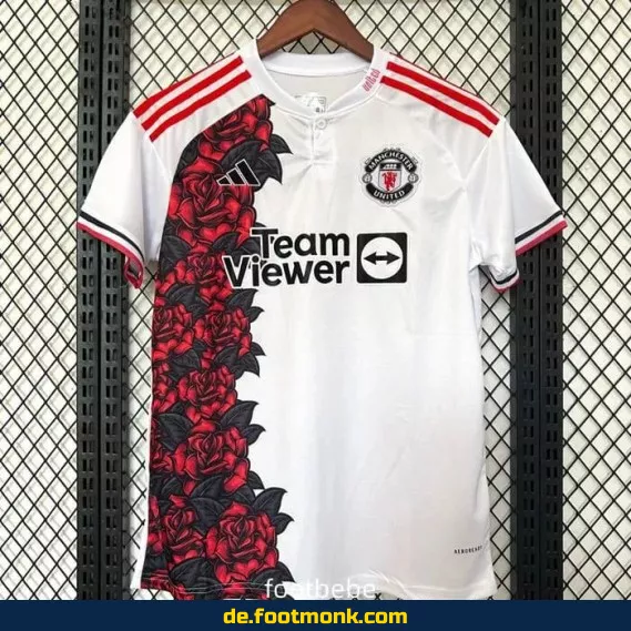Manchester United Trikot 2025/26 Konzept Weiß – Herren/Damen/Kinder – Authentisches Fußballtrikot – Nike/Adidas – Günstig online kaufen