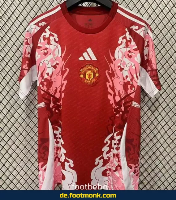 Manchester United Trikot 2025/2026 Konzept Rot – Authentisches Fußballtrikot Herren/Damen/Kinder | Nike/Adidas | Personalisiert | Günstig Online Kaufen