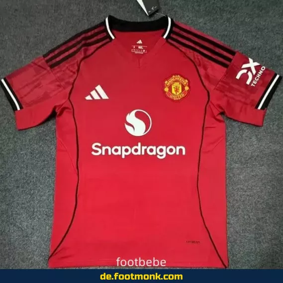 Manchester United Heimtrikot 2025/2026 – Offizielles Fußballtrikot für Herren, Damen & Kinder | Günstige Vereinstrikots von Nike | Jetzt online kaufen