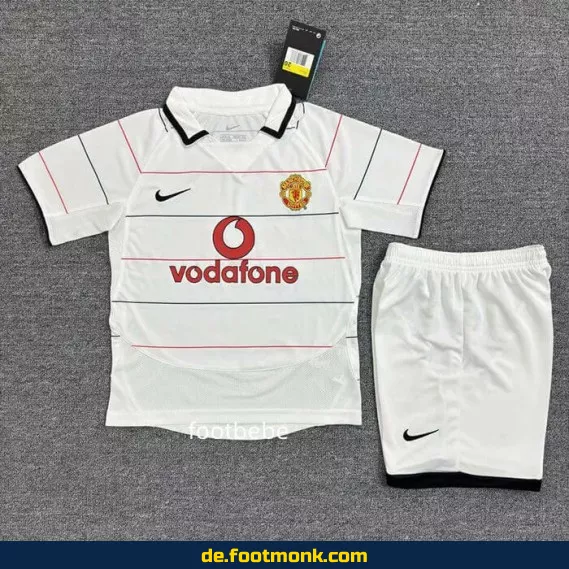 Manchester United Kinder Trikot 2003-2005 Auswärts (Third) – Günstige Retro Fußballtrikots für Jungen & Mädchen | Authentisches Vereinstrikot