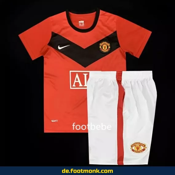 Vintage Manchester United Heimtrikot für Kinder (2009/2010) – Authentisches Retro-Fußballtrikot
