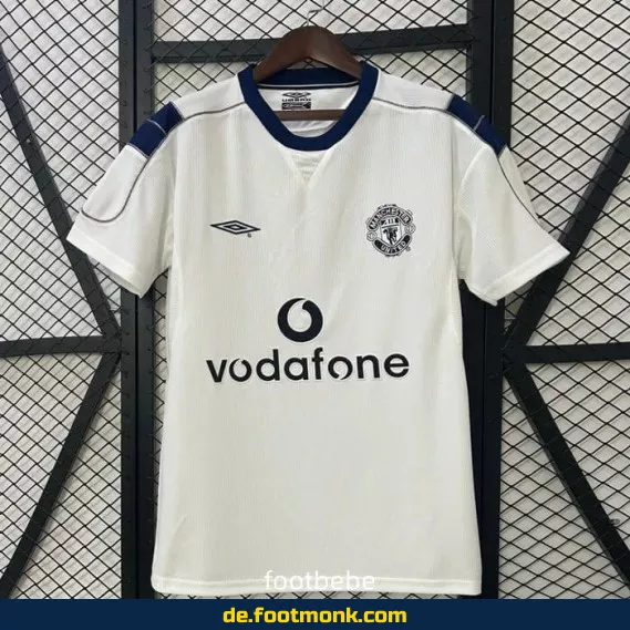 Vintage Manchester United Auswärtstrikot 2000/2001 - Retro Fußballtrikot Herren/Damen (Nike) - Authentisches Vereinstrikot