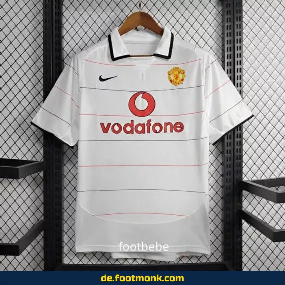 Manchester United Vintage Trikot 2004-2006 Auswärts – Retro Fußballtrikot Herren/Damen/Kinder | Authentisches Vereinstrikot | Nike/Adidas | Personalisierbar
