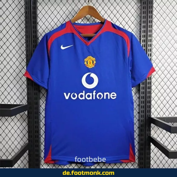 Manchester United Vintage Trikot 2005/2006 Auswärts – Retro Fußballtrikot Herren/Damen (Authentisch, Nike/Adidas)