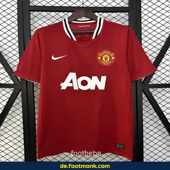 Manchester United Vintage Trikot 2011/12 Heim – Authentisches Retro-Fußballtrikot für Herren, Damen & Kinder | Günstige Fussballtrikots online kaufen