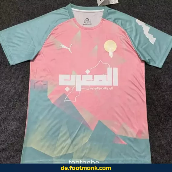 Marokko Trikot 2025/2026 Konzeptversion Rosa – Fußballtrikot Herren/Damen/Kinder | Günstig Online Kaufen | Authentisch & Personalisierbar
