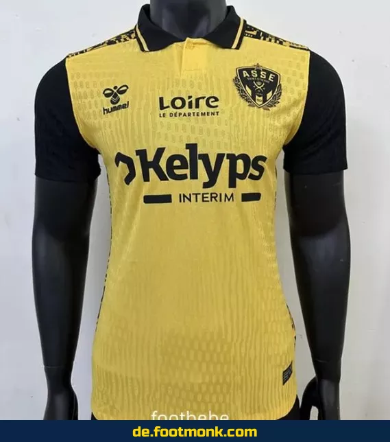 A.S. Saint-Étienne 2024/2025 Drittes Trikot Gelb - Authentische Fußballtrikots online kaufen