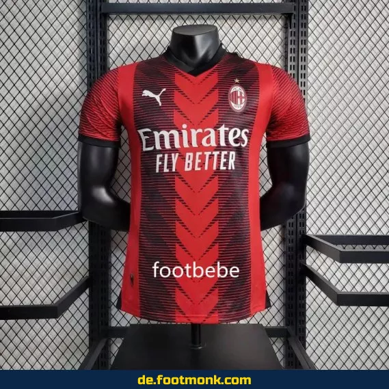 AC Milan Heimtrikot 2023/2024 – Offizielles Herren Fußballtrikot | Nike Vereinstrikot | Personalisierbar mit Nummer & Name | Günstig online kaufen