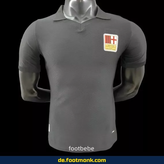 AC Milan Retro Trikot 2024 – 125 Jahre Edition (Schwarz) | Offizielles Vereinstrikot | Herren, Damen & Kinder | Fußballtrikots günstig online kaufen | Nike Retro Trikot | Personalisierbar