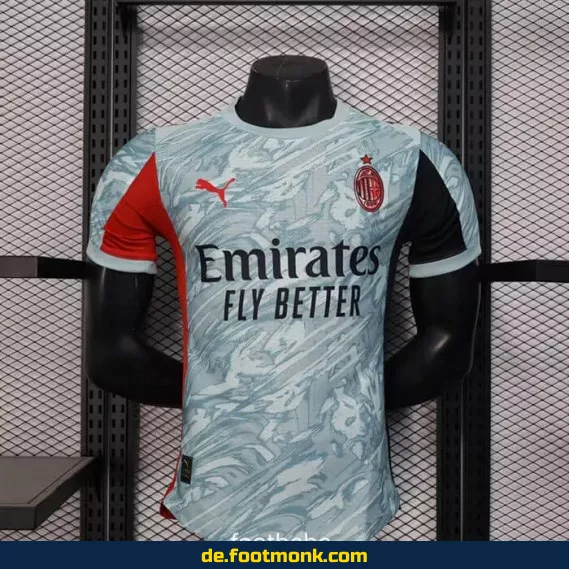 AC Milan Auswärtstrikot 2025/2026 – Offizielles Herren Fußballtrikot | Nike Vereinstrikot | Personalisierbar mit Nummer & Name