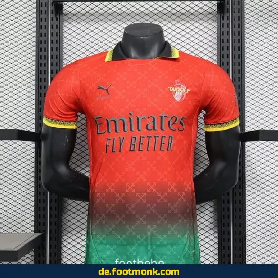 AC Milan Heimtrikot 2025/2026 – Spezialedition Rot | Offiziell & Authentisch | Herren, Damen & Kinder | Fußballtrikot günstig kaufen | Personalisierbar