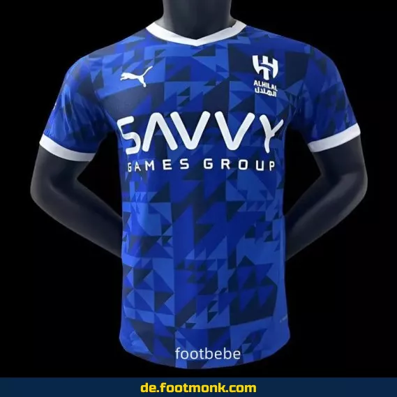 Al-Hilal Saudi Heimtrikot 2024/2025 – Authentisches Fußballtrikot in Blau | Herren, Damen & Kinder | Nike/Adidas | Personalisierbar mit Nummer & Name | Günstig online kaufen