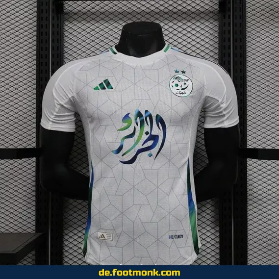 Algerien Heimtrikot 2024/2025 Weiß – Authentisches Fußballtrikot für Herren & Damen