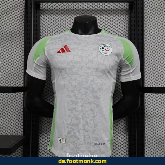 Algerien Heimtrikot 2024/2025 – Limitierte Sonderedition | Fußballtrikot Herren/Damen/Kinder | Authentisches Vereinstrikot