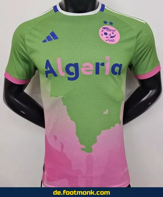 Algerien Heimtrikot 2024/2025 – Grünes Fußballtrikot (Herren/Damen/Kinder) – Authentisches Fussballtrikot – Günstig online kaufen