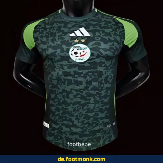Algerien Heimtrikot 2024/2025 – Spezialedition in Grün | Offiziell lizenziert | Herren, Damen & Kinder | Fußballtrikot günstig online kaufen