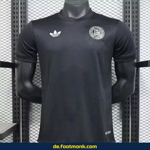 Deutschland Heimtrikot 2024 – Offizielles DFB Matchtrikot (125 Jahre) – Herren/Damen/Kinder – Schwarz – Fußballtrikot mit Personalisierung – Nike/Adidas – Günstig online kaufen