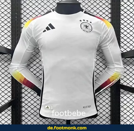 Deutschland Heimtrikot EM 2024 Langarm – Authentisches Fußballtrikot für Herren