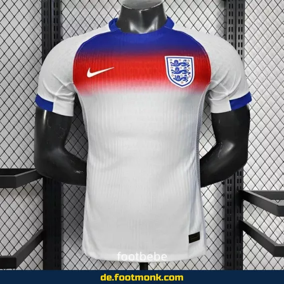England Heimtrikot 2025 Weiß – Offizielles Fußballtrikot Herren/Damen/Kinder | Nike/Adidas | Personalisierbar
