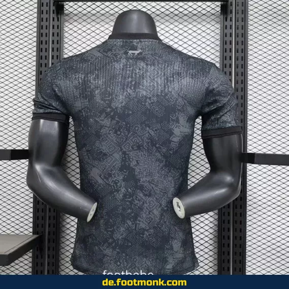 Argentinien Heimtrikot 2024/2025 'La Pulga' – Herren Fußballtrikot schwarz – Offiziell lizenziert