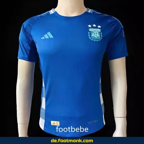 Argentinisches Auswärtstrikot 2024 blau – Fußballtrikot Herren/Damen/Kinder | Günstige Fussballtrikots | Nike/Adidas | Personalisiert & Authentisch