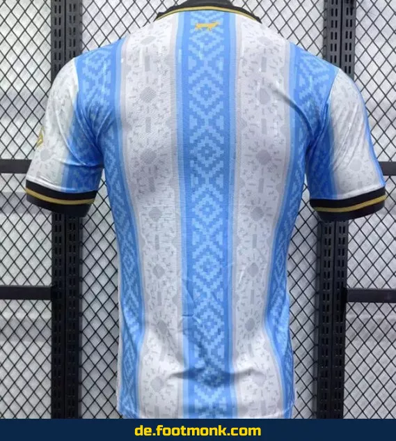 Argentinien Heimtrikot 2024/2025 – Lionel Messi 'La Pulga' – Weiß/Blau – Authentisches Fußballtrikot für Herren, Damen & Kinder – Fußballtrikots günstig online kaufen | Nike/Adidas