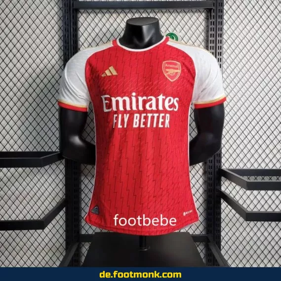 Arsenal Heimtrikot 2023/2024 – Rot | Offizielles Fussballtrikot | Herren, Damen & Kinder | Fußballtrikots günstig online kaufen | Nike Vereinstrikot | Personalisierbar
