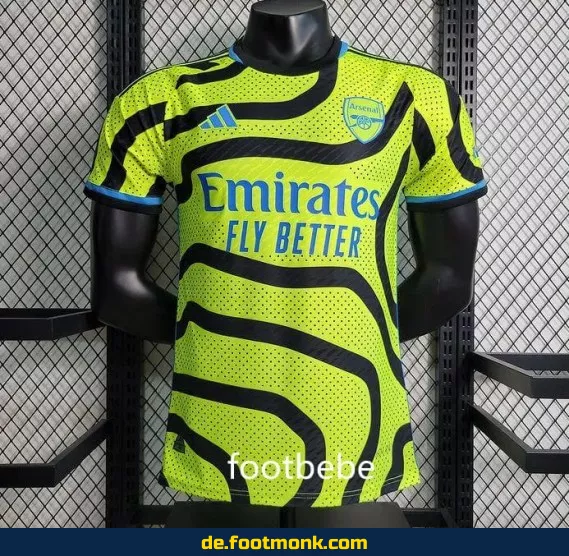Arsenal Auswärtstrikot 2023/2024 Gelb – Fußballtrikot kaufen, authentisch, personalisiert, für Herren, Damen & Kinder