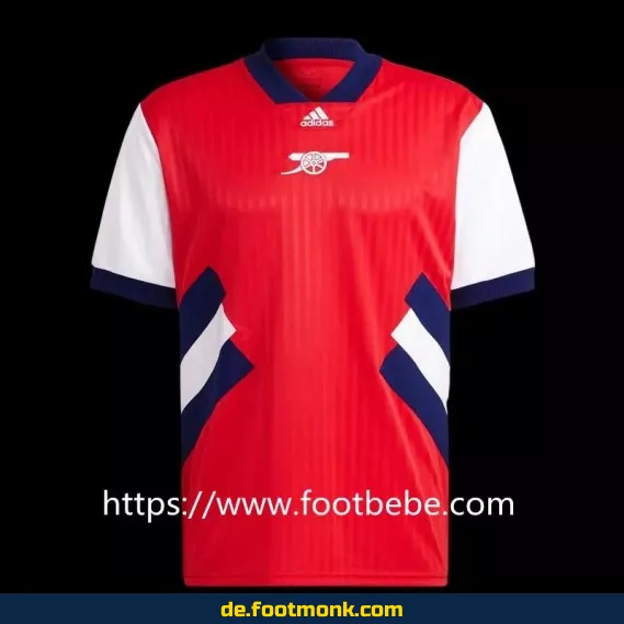 Arsenal 2023 Icons Remake Heimtrikot – Authentisches Fußballtrikot Herren/Damen/Kinder | Günstige Vereinstrikots | Nike/Adidas Retro | Personalisierbar mit Nummer & Name