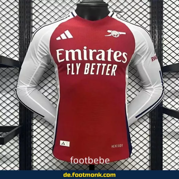 Arsenal Heimtrikot 2024/2025 Langarm – Authentisches Fußballtrikot für Herren | Fussballtrikots günstig online kaufen