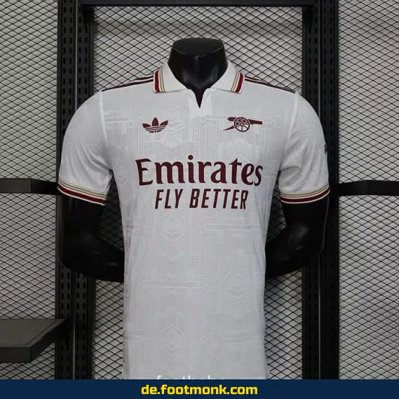 Arsenal Heimtrikot 2025/2026 Weiß – Offizielles Fußballtrikot für Herren, Damen & Kinder | Günstige Fussballtrikots online kaufen | Nike Vereinstrikot | Personalisierbar mit Nummer & Name