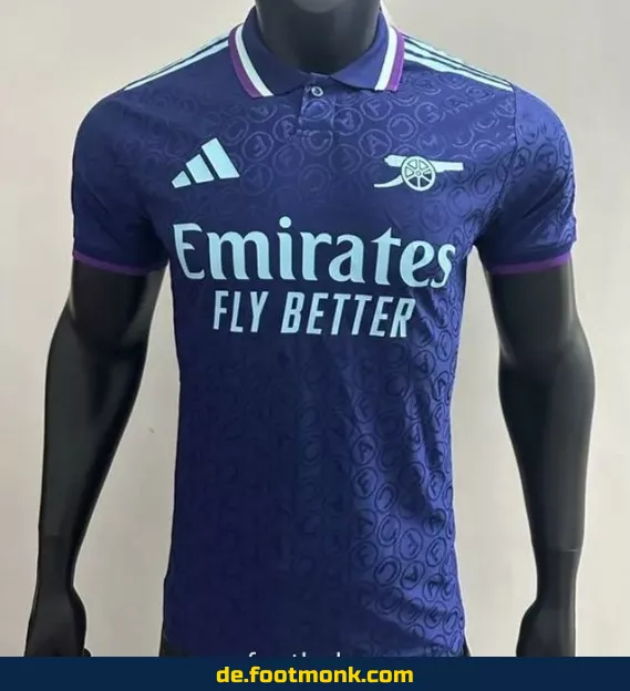 Arsenal 2025 Heimtrikot Polo Blau – Offizielles Fußballtrikot Herren/Damen/Kinder | Günstige Fussballtrikots online kaufen | Nike Vereinstrikot | Personalisierbar mit Nummer & Name