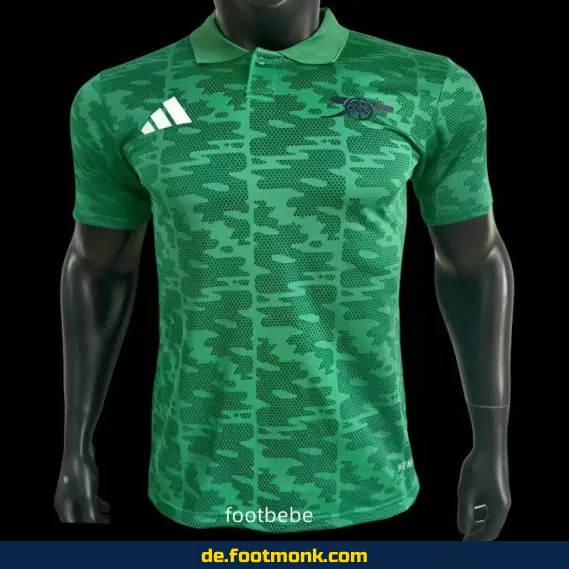 Arsenal Heimtrikot 2025 – Grünes Polo-Fußballtrikot für Herren | Authentisches Vereinstrikot | Fußballtrikots günstig online kaufen