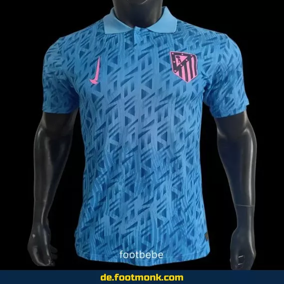 Atletico Madrid Heimtrikot 2025 – Polo Blau – Herren/Damen/Kinder – Offiziell lizenziert – Fußballtrikot günstig kaufen – Nike/Adidas – Personalisierbar mit Name & Nummer