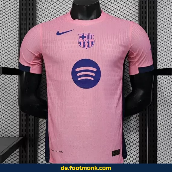 FC Barcelona Heimtrikot 2025/2026 – Rosa – Fußballtrikot Damen/Herren/Kinder – Authentisches Nike/Adidas Vereinstrikot – Personalisierbar mit Nummer & Name
