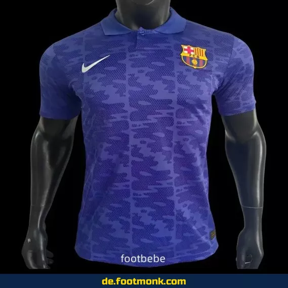 FC Barcelona Heimtrikot 2025 Herren – Violette Polo-Variante – Offizielles Fußballtrikot – Nike – Personalisierbar – Günstig online kaufen