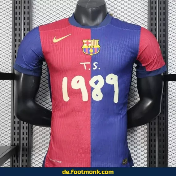 FC Barcelona Heimtrikot 2025 – Authentisches Match-Trikot (T.S. 1989 Edition) – Fußballtrikot Herren/Damen/Kinder – Jetzt günstig online kaufen