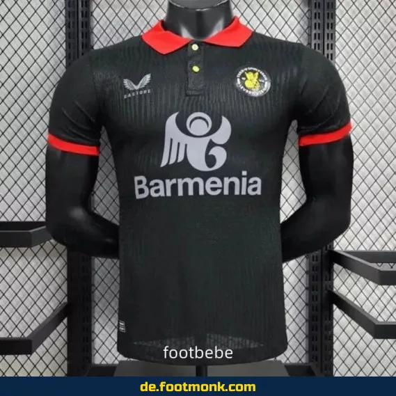 Bayer 04 Leverkusen Heimtrikot 2024 – 120 Jahre Jubiläumsedition (Schwarz) – Offizielles Fußballtrikot für Herren – Authentisches Vereinstrikot – Fußball-Bundesliga Trikot – Jetzt günstig online kaufen