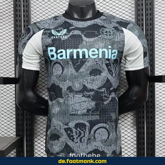 Bayer 04 Leverkusen Drittes Trikot 2024/2025 – Authentisches Vereinstrikot für Herren, Damen & Kinder | Fußballtrikot online kaufen | Bundesliga Trikot | Personalisierbar mit Nummer & Name