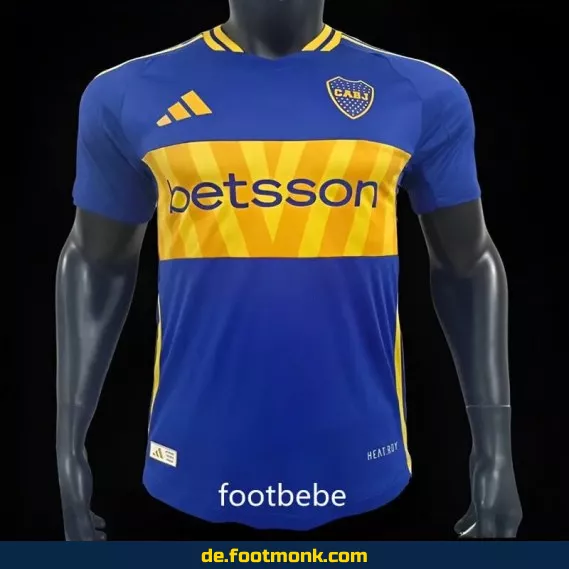 Boca Juniors Heimtrikot 2024/2025 – Offizielles Fußballtrikot für Herren, Damen & Kinder | Günstige Vereinstrikots online kaufen | Nike/Adidas | Personalisierbar mit Nummer & Name