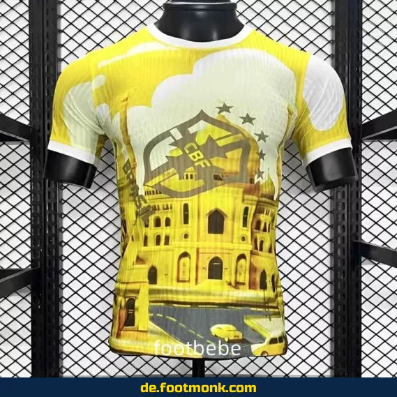 Brasilien Heimtrikot 2024/2025 – Spezialedition Gelb | Fußballtrikot Herren/Damen/Kinder | Authentisches Nike/Adidas Trikot | WM & EM Kollektion | Personalisierbar