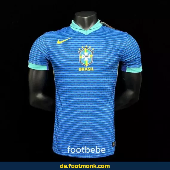 Authentisches Brasilien Fußballtrikot 2024/2025 Auswärts Blau – Günstig Online Kaufen im Fußballtrikot Shop