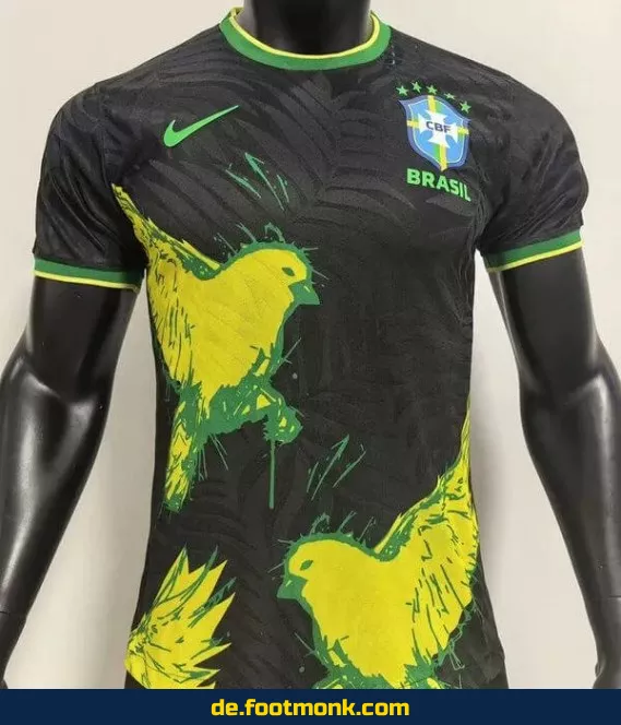 Brasilien Heimtrikot 2024/2025 Herren – Offizielles Fußballtrikot in Schwarz – Nike/Adidas – Günstig online kaufen