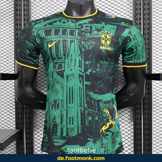 Brasilien Heimtrikot 2024/2025 – Grünes Fußballtrikot (Herren/Damen/Kinder) – Authentisches Nike/Adidas Vereinstrikot – Jetzt günstig online kaufen