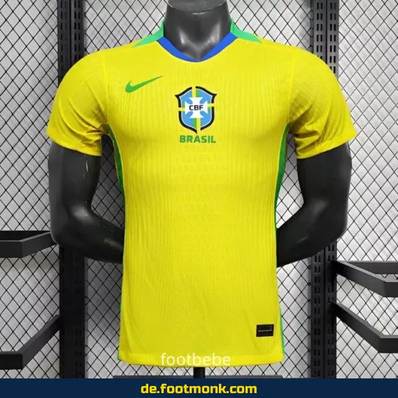 Brasilien Heimtrikot 2025 Gelb – Fußballtrikot Herren/Damen/Kinder | Günstig Online Kaufen | Authentisches Nike/Adidas Trikot | WM & EM Kollektion