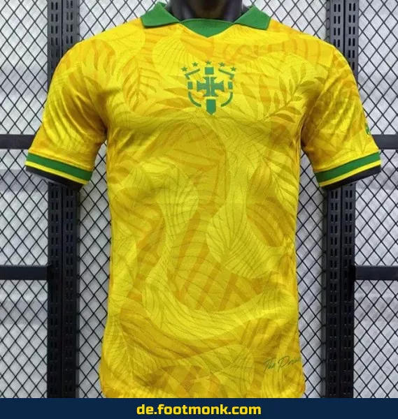 Brasilien Heimtrikot The Prince 2024/2025 – Gelb | Fußballtrikot Herren/Damen/Kinder | Authentisches Vereinstrikot | Fussballtrikots günstig online kaufen